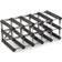 Traditional Wine Rack 12 Bottles Black Vinreol 42x22.8cm