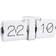 Karlsson No Case Flip White Wall Clock 36cm