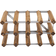 Traditional Wine Rack 12 Bottles Light Oak Wine Rack 42x22.8cm