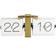 Karlsson No Case Flip White Wall Clock 36cm