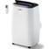 Airo Comfort AIRO COMFORT 10,000 BTU 115-Volt Portable Air Conditioner Cools 300 sq. ft. with Dehumidifier Function and LCD Remote White