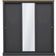 LPD Furniture Devon Grey Wardrobe 176x182cm