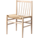 FDB Møbler J80 Oiled Beech/Natural Kitchen Chair 82cm