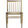 FDB Møbler J80 Oiled Beech/Natural Kitchen Chair 82cm