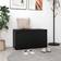 vidaXL Hall Black Storage Bench 80x45cm