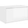 vidaXL Hall High Gloss White Storage Bench 80x45cm