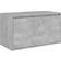 vidaXL Hall Concrete Grey Storage Bench 80x45cm