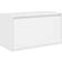 vidaXL Hall White Storage Bench 80x45cm
