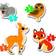 Clementoni Supercolour My First Puzzle Forest Animals 30 Pieces
