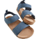 H&M Sandaler med vristrem - Blå