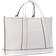 Michael Kors Luisa Small Pebbled Leather Satchel - Optic White