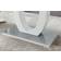 Furniturebox Giovani White Dining Set 90x160cm 7pcs