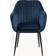 Actona Emilia Dark Blue Kitchen Chair 83cm