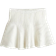 H&M Shimmering Jersey Skirt - White/Silver Coloured (1270745002)