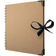 Shein 60 Pages DIY Scrapbook Photo Album (8 X 8 Inches) With 200gsm Thick Kraft Paper, For Scrapbooking, Memory Book - Great For Your Scrapbook Art And Craft Projects, Photo Printer