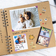 Shein 60 Pages DIY Scrapbook Photo Album (8 X 8 Inches) With 200gsm Thick Kraft Paper, For Scrapbooking, Memory Book - Great For Your Scrapbook Art And Craft Projects, Photo Printer