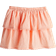 H&M Tiered Cotton Skirt - Peach Pink (1278195001)