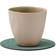 Lind DNA Hippo Circle Pastel Green Coaster 10cm