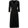 Lauren Carlyna Wrap Dress - Black