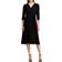 Lauren Carlyna Wrap Dress - Black