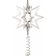 Georg Jensen Top Star Silver Christmas Tree Ornament 16.8cm
