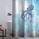 Catherine Lansfield Octopus Shower Curtain Blue 180cm x 180cm