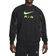 Nike Sportswear Air French Terry Crew Sweatshirt - Black/Smoke Grey/Ghost Green