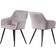 Life Interiors Camden Light Grey Kitchen Chair 82cm 2pcs