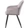 Life Interiors Camden Light Grey Kitchen Chair 82cm 2pcs