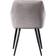 Life Interiors Camden Light Grey Kitchen Chair 82cm 2pcs