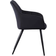Life Interiors Camden Black Kitchen Chair 82cm 2pcs