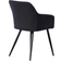 Life Interiors Camden Black Kitchen Chair 82cm 2pcs