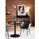 Actona Emilia Dark Grey Kitchen Chair 83cm