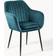 Actona Emilia Petrol Kitchen Chair 83cm
