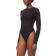 Lululemon Wundermost Nulu Mesh Long Sleeve Crewneck Bodysuit - Black