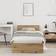 vidaXL without Mattress with Headboard 75x190 cm Frame Bed