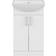 Veleka Gloss White Freestanding Vanity unit & basin set