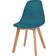 vidaXL 244782 Turquoise Kitchen Chair 82cm 6pcs