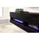 GFW Galicia Black TV Bench 150x30cm