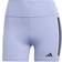 adidas Women's Optime 3 Stripes 1/4 Short Leggings - Violet Tone