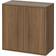 IKEA EKET Brown/Walnut Patterned Storage Cabinet 70x70cm