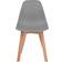 vidaXL 244776 Grey Kitchen Chair 82cm 6pcs