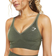 Gymshark Vital Seamless 2.0 V Neck Sports Bra - Base Green/Marl