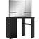 vidaXL Corner Black Dressing Table 54x111cm