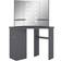 vidaXL Corner Grey Dressing Table 54x111cm