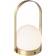 Audo Copenhagen Carrie Brushed Brass/White Table Lamp 24.5cm