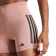 adidas Optime 3-Stripes 1/4 Short Tights - Warm Clay
