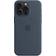 Apple Silicone Case with MagSafe for iPhone 15 Pro Max Storm Blue