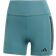 adidas Women's Optime 3 Stripes 1/4 Short Leggings - Preloved Teal