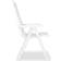 vidaXL 43895 - Vit 2-pack Positionsstol